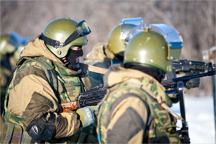 Đặc nhiệm FSB của Nga tập trận chiến thuật tại Zauralskiy, khu vực Kurgan.